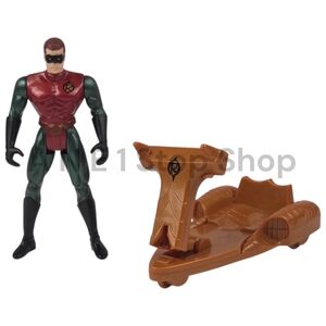 Batman Forever Skyboard Robin w Missile-Blasting Pursuit Vehicle Kenner 1996